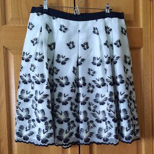 Skirt, Talbots RSVP Butterfly Embroidered Skirt, 16P